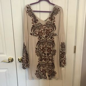 Boho Print Dress